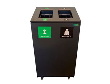  GreenCare 2 Affaldsskab med hjul - affaldssortering