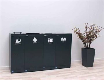 Inspiration Bica modulær affaldsbeholder - Affaldsstation med tilpassede rum efter behov