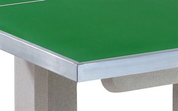 Udendørs Bordtennisbord Solido A45-S - Aluminiums kant