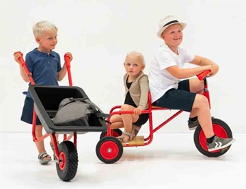 Kvalitets trillebør til børn fra Rose Cykler - Dansk produceret
