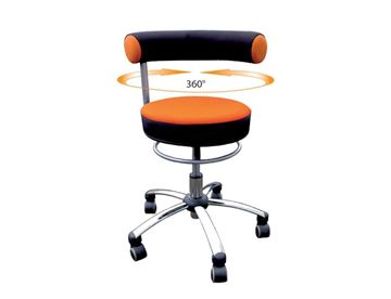 Sanus ergonomisk stol med roterbar ryglæn/armlæn - standard