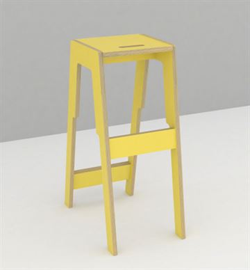 Frigg stabelbar højstol / barstol H 80 cm - børnemøbler