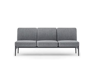 Social 3-personers sofa u. armlæn i italiensk design - Pedrali