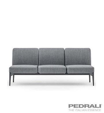 3-personers sofa u. armlæn fra Pedrali - SOCIAL Sofamodul