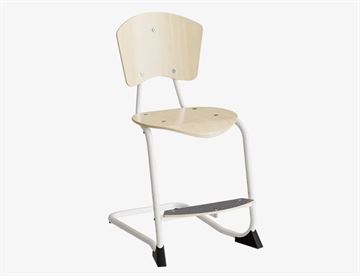  Nian Elevstol - Skolestol her med hvidt stel