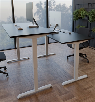 Hæve sænkebord, 160x80 cm
