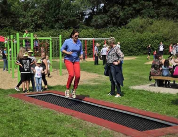 Trampolin Maximus - Aflang trampolin - vælg imellem 2 længder