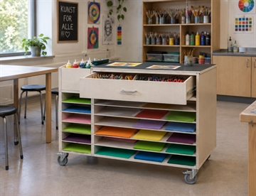 Multi beskæftigelsesvogn / Materialevogn til institutioner