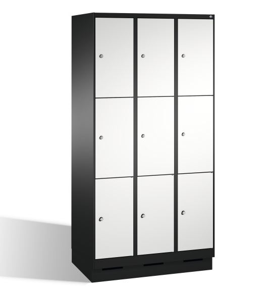 Evolo Plus 3 søjler - 9 rum - B 90cm