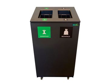  GreenCare 2 Affaldsskab med hjul - affaldssortering