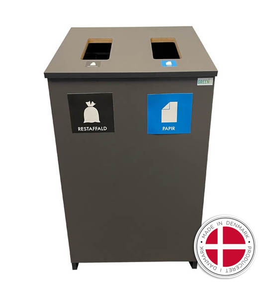 Affaldsskab, GreenCare 2 til kildesortering / affaldssortering - Dansk produceret