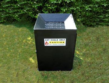 Bålkøkken tilkøb - Hot Coal Bin