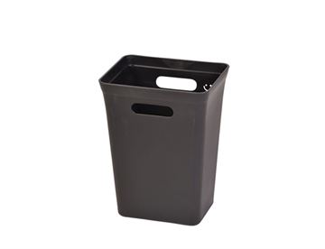 Affaldsspand i genbrugsplast til kildesorteringsvogn, 10 liter