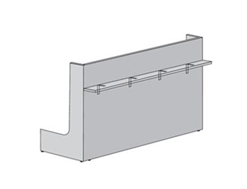 Hylde - Tilbehør - Kupé sofa modul