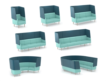 Arcipelago Akustik møbler - Loungemøbler med støjdæmpende effekt - Sofa modulsystem