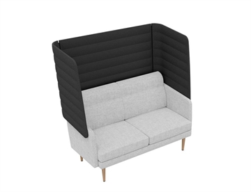 Arcipelago 2 pers. sofa m. akustikvæg - Loungemøbler