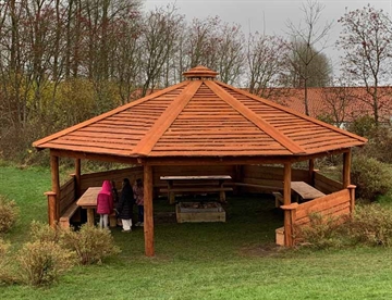 Bålhytte, Ø8 meter - Inspiration