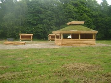 Pavillon, shelter mm