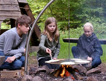 Vikingepande til bålpladsen