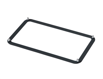 Firkantet åbent indkast - Reservedel til Bica affaldsbeholdere