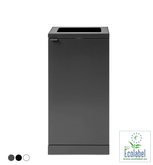 Bica affaldsbeholder, 95L. med åben indkast. Indendørs affaldssystem