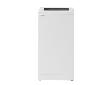 Bica affaldsbeholder m. åben indkast, 95 L. - Hvid