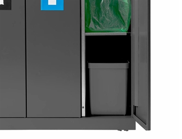 Mulighed for opdeling for flere sorteringsmuligheder - Tilbehør Bica Affaldssystem