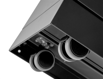 Hjulsæt à 4 hjul m. hjulplade (skjulte hjul) - Tilbehør til Bica affaldsbeholdere