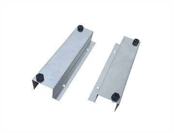 Justerbar fødder sæt af 2 stk. - Tilbehør Bica affaldsbeholdere