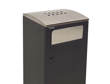 Bica Metalklap til udendørs affaldsbeholdere - Fugleklap