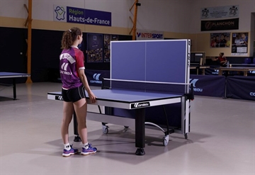 Indendørs sammenklappelig bordtennisbord (foldbar) - Cornilleau 740