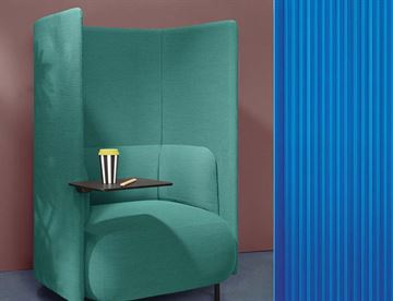 Pedrali Alkove - Buddyhub loungemøbler med lydabsorberende skærmvægge - Pedrali