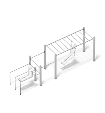 Calisthenics Line Short - Træningsstation - Street Workout 