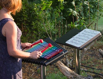 Cavatina Xylofon her med Music Book - Udendørs musikinstrumenter