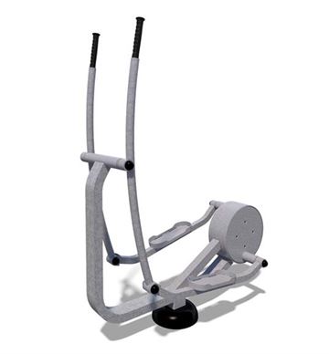 Crosstrainer - udendørs fitnessredskab - udendørstræning i det offentlige rum