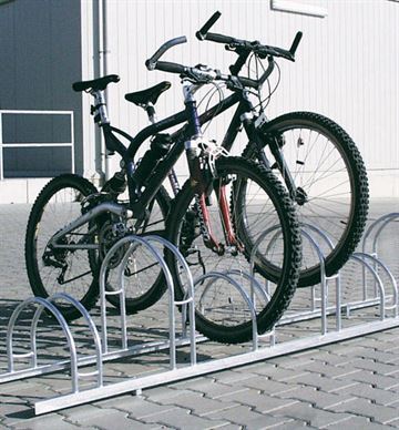 Cykelparkering - Harlem cykelstativ - Standard ligestillet 90 grader
