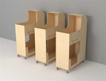 Dobbelt institutionskrybbe