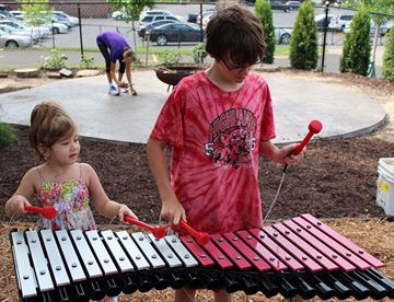 Duo cupla Xylofon - udendørs musikinstrumenter til samspil