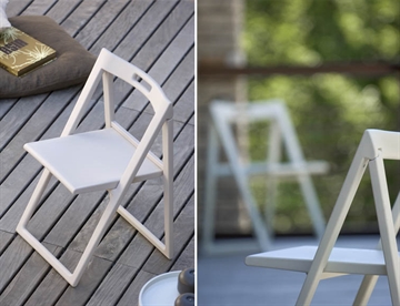 Enjoy klapstol i plast til brug både ude og inde - Pedrali