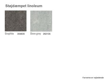 Farvekort - støjdæmpende linoleum