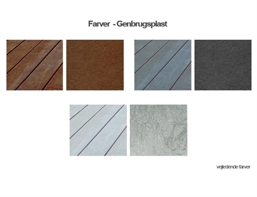 Farver - genbrugsplast