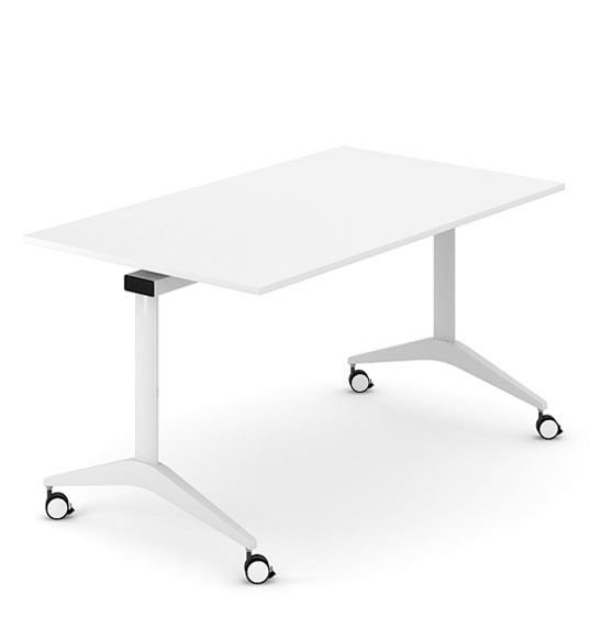 Flip top bord - Pladsbesparende konferencebord / mødebord - Mobilt klapbord