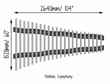 Diatonisk Symfoni Freechime - Mål
