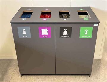 Affaldsskab GreenCare 4 til affaldssortering