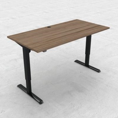 Hæve sænkebord, 160x80 cm. Vælg imellem flere farver bordplade og stel