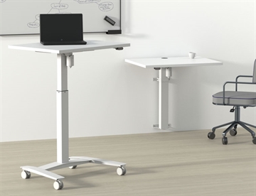 Hæve sænkebord fra danske ConSet - Flere størrelser og varianter - Godt arbejdsbord