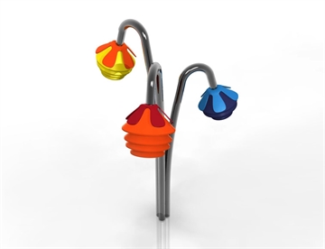 Harmony Bells Musikblomster, Buket - Lydskulptur (A-Minor)