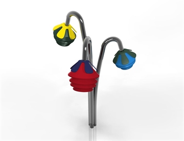 Harmony Bells Musikblomster, Buket - Lydskulptur (C-Major)(