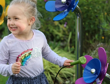 Harmony Flowers Musikblomster, Buket - Udendørs musikinstrumenter - Lydskulptur inspireret af naturen