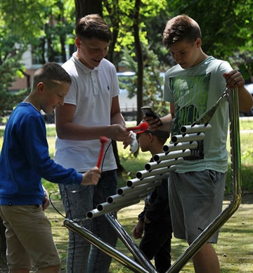 Harmony Xylofon - udendørs musikinstrument